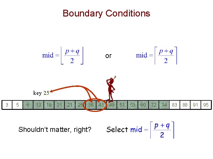 Boundary Conditions or key 25 3 5 6 13 18 21 21 25 36