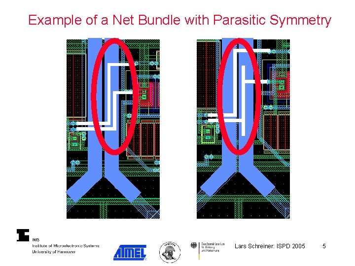 Example of a Net Bundle with Parasitic Symmetry Lars Schreiner: ISPD 2005 5 