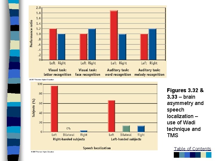 Figures 3. 32 & 3. 33 – brain asymmetry and speech localization – use