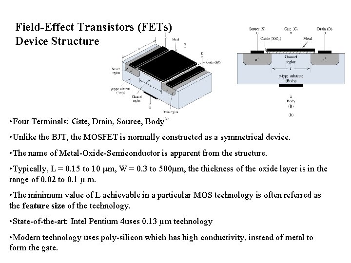 FIELD EFFECT TRANSISTOR POWER POINT PRESENTATION BY POONAM