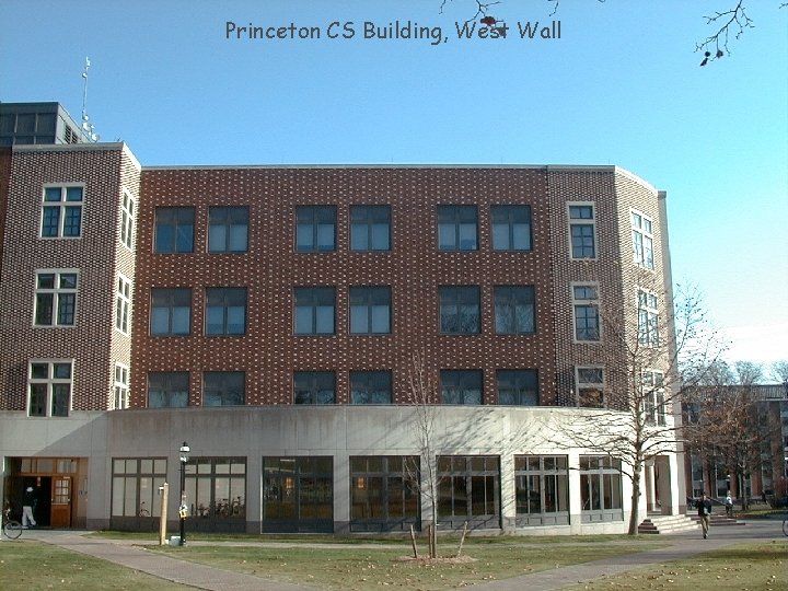 Princeton CS Building, West Wall 36 