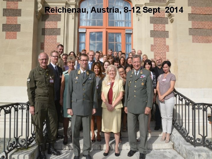 Reichenau, Austria, 8 -12 Sept 2014 