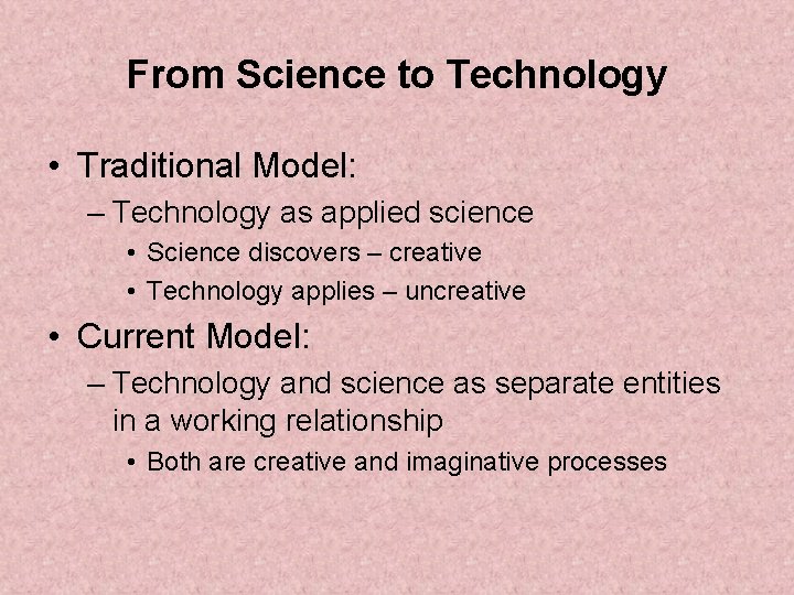 Bethany Sprung Amy Rose From Science to Technology