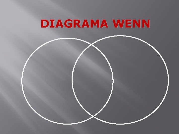 DIAGRAMA WENN 