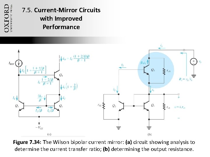 7. 5. Current-Mirror Circuits with Improved Performance Figure 7. 34: The Wilson bipolar current