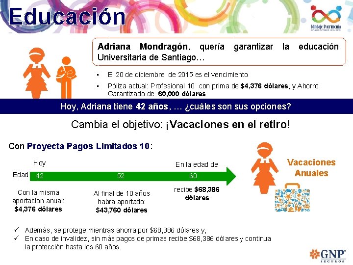 Educación Adriana Mondragón, quería Universitaria de Santiago… garantizar la educación • El 20 de
