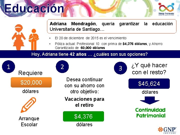 Educación Adriana Mondragón, quería Universitaria de Santiago… garantizar la educación • El 20 de