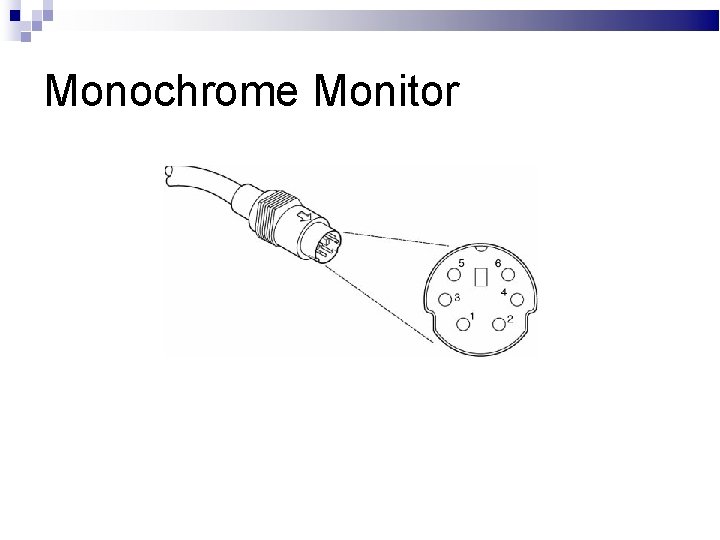 Monochrome Monitor 