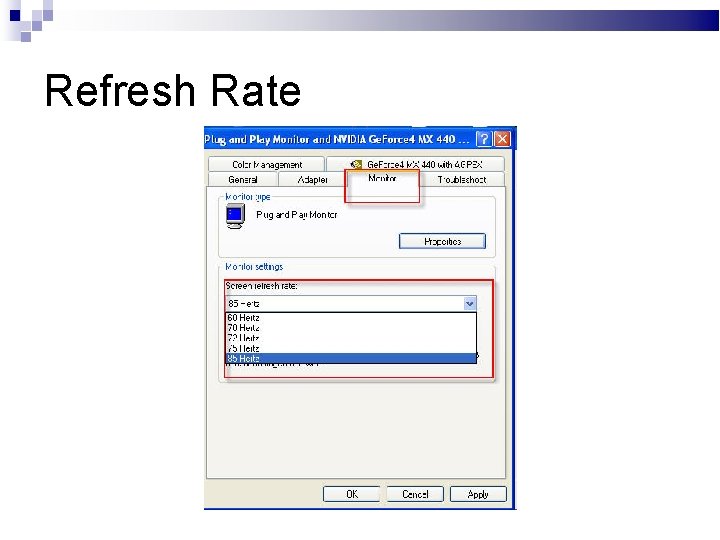 Refresh Rate 