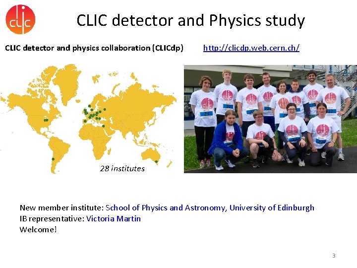 CLIC detector and Physics study CLIC detector and physics collaboration (CLICdp) http: //clicdp. web.