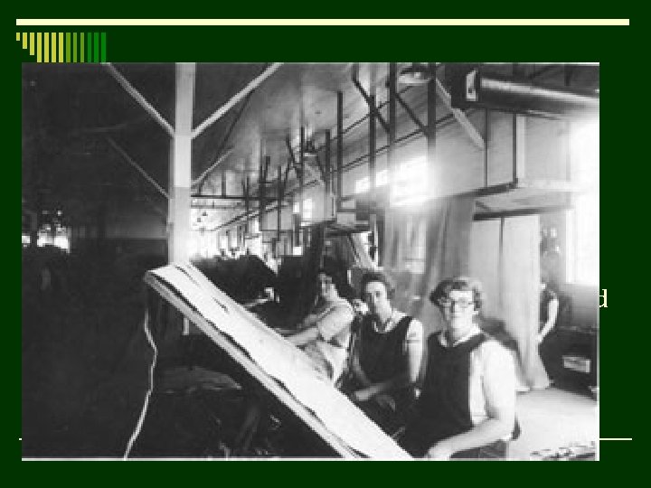Colombia o Industrial Experiment 1905 -1960 o Success story of industrialization o Protectionist tariffs