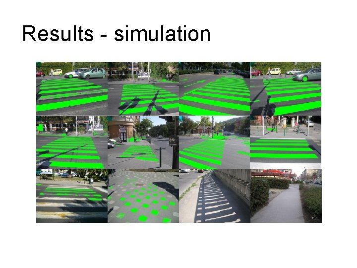 Results - simulation 