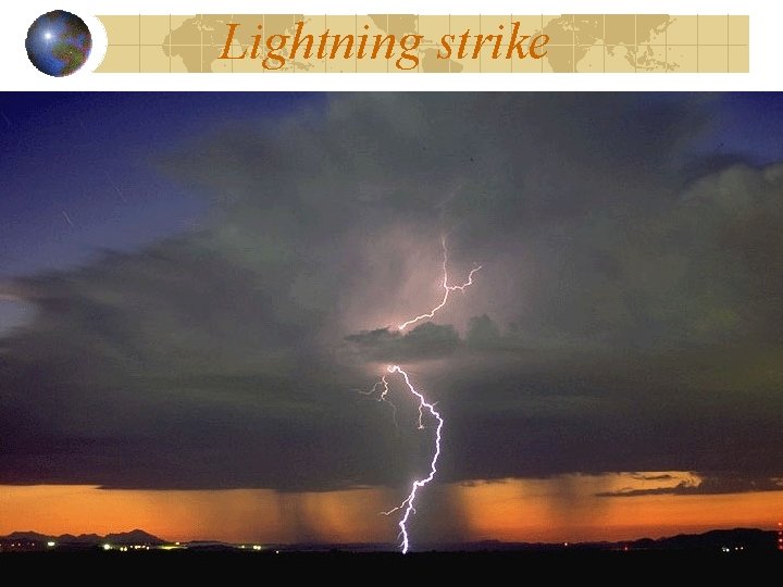 Lightning strike 