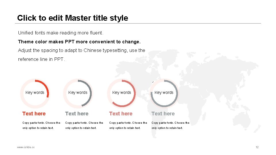 Click to edit Master title style Unified fonts make reading more fluent. Theme color