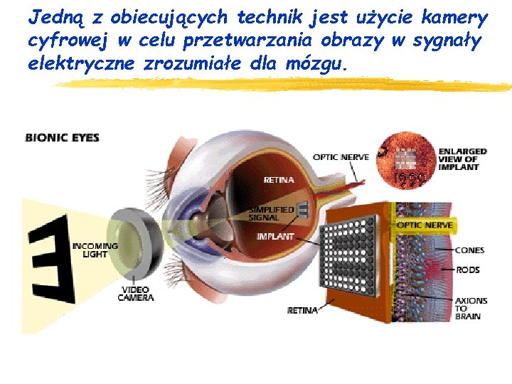 Jedną z obiecujących technik jest użycie kamery cyfrowej w celu przetwarzania obrazy w sygnały