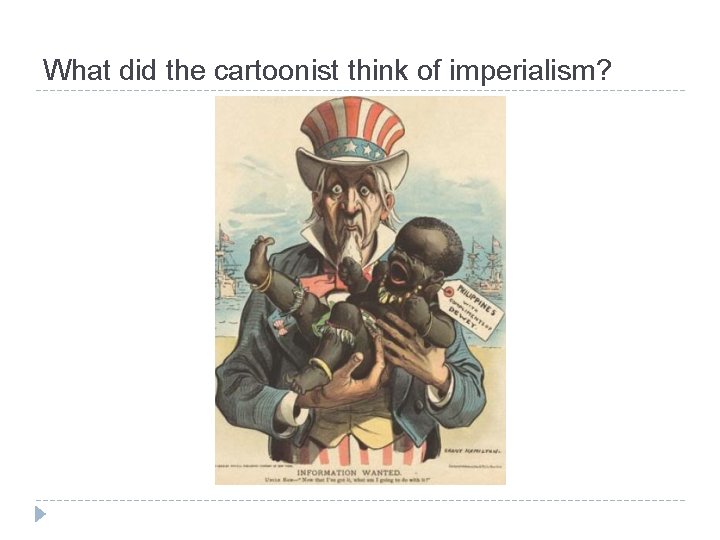 What did the cartoonist think of imperialism? 