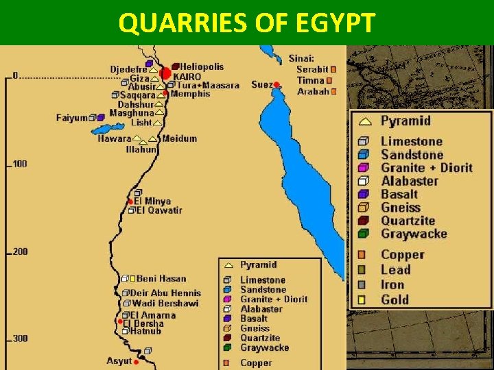 QUARRIES OF EGYPT 