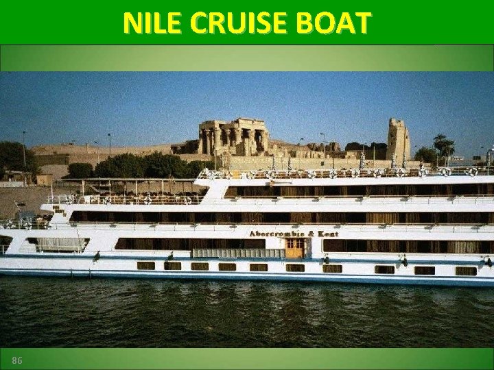 NILE CRUISE BOAT 86 