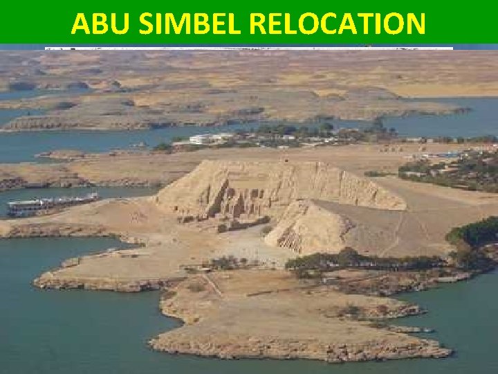 ABU SIMBEL RELOCATION 