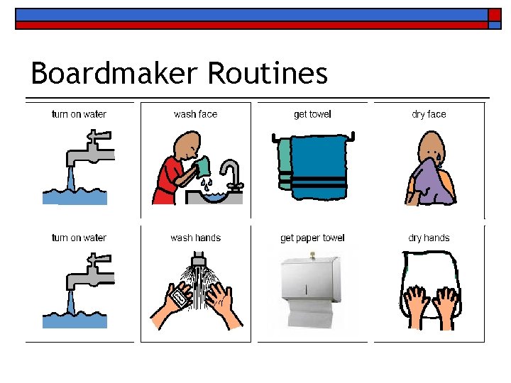 Boardmaker Routines 