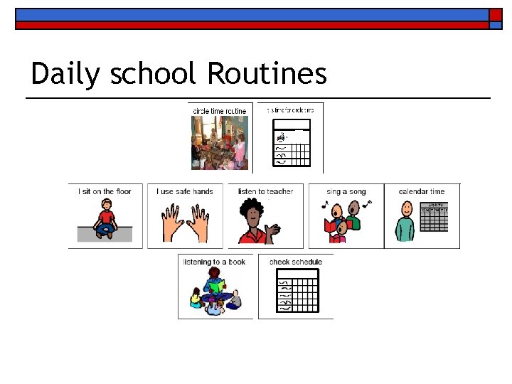 Daily school Routines 