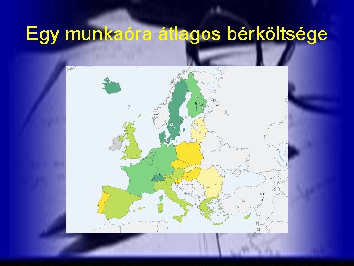 Egy munkaóra átlagos bérköltsége 