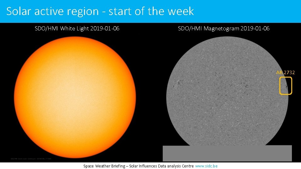 Solar active region - start of the week SDO/HMI White Light 2019 -01 -06