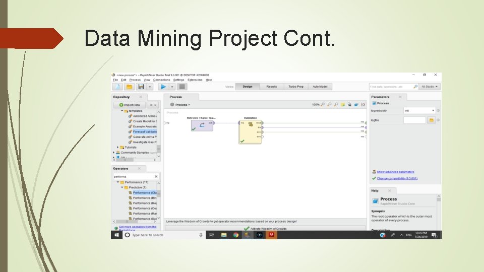 Data Mining Project Cont. 