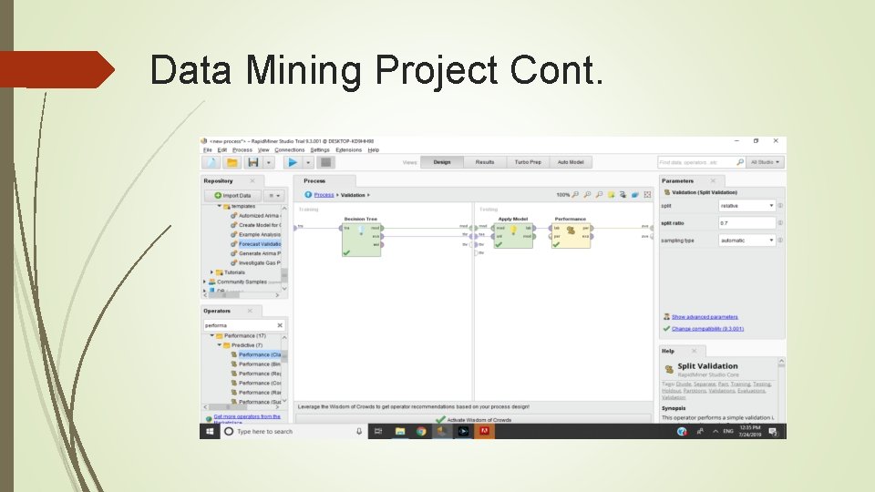 Data Mining Project Cont. 