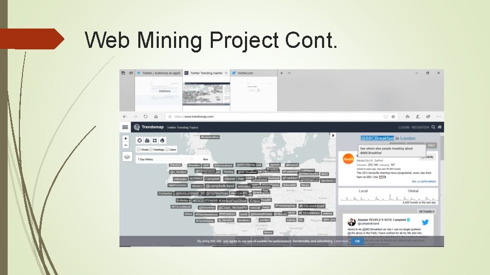 Web Mining Project Cont. 