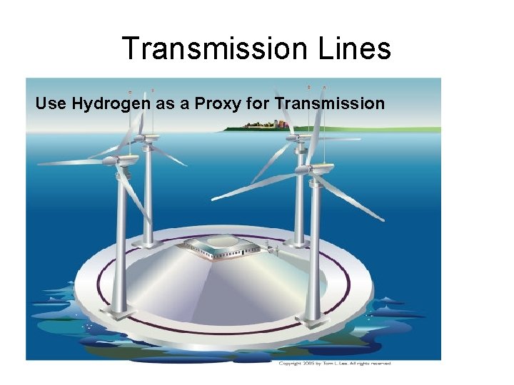 Transmission Lines Use Hydrogen as a Proxy for Transmission 