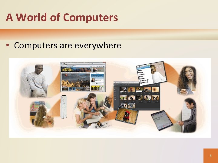 A World of Computers • Computers are everywhere 3 A World of Computers • Computers are everywhere 3