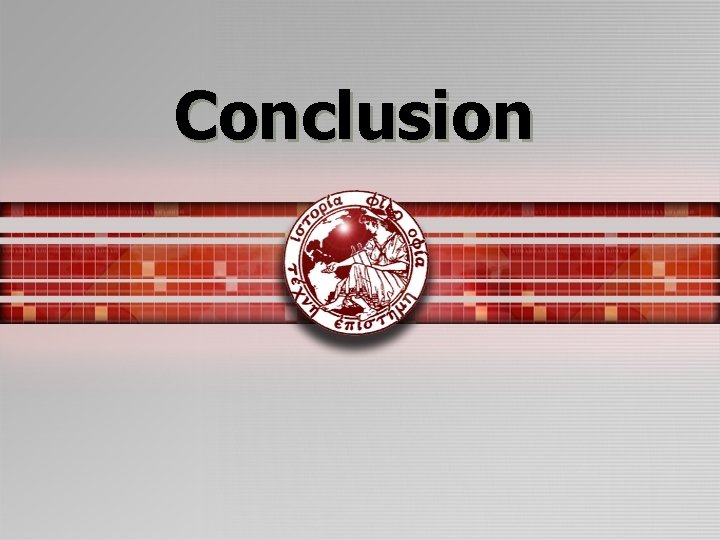 Conclusion 