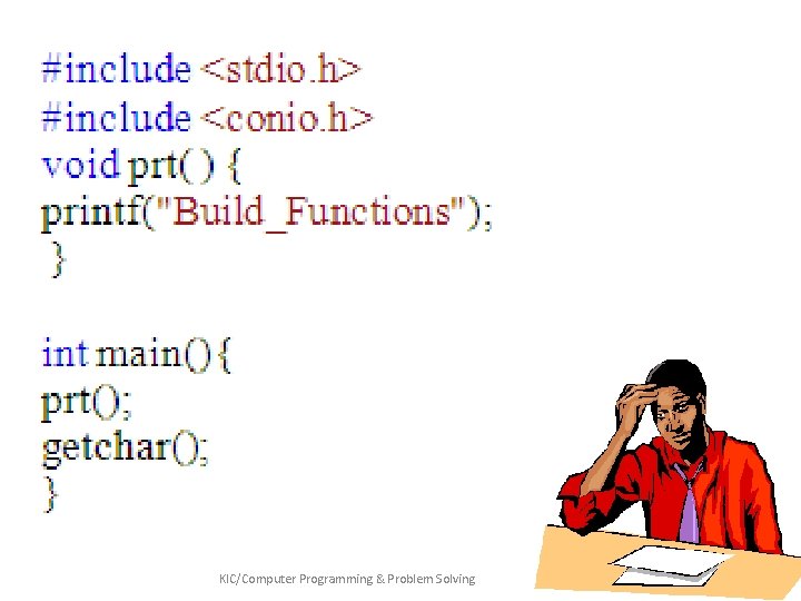 KIC/Computer Programming & Problem Solving 13 