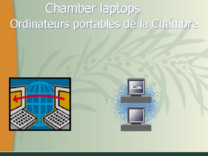 Chamber laptops Ordinateurs portables de la Chambre 