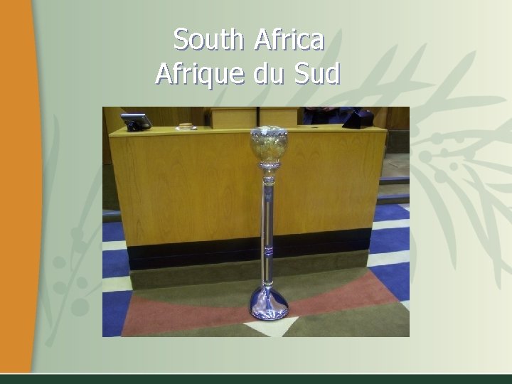 South Africa Afrique du Sud 