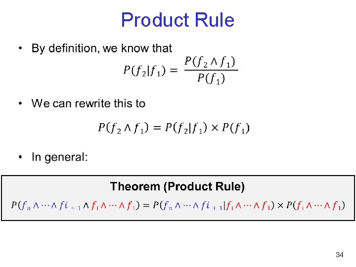 Product Rule • 34 