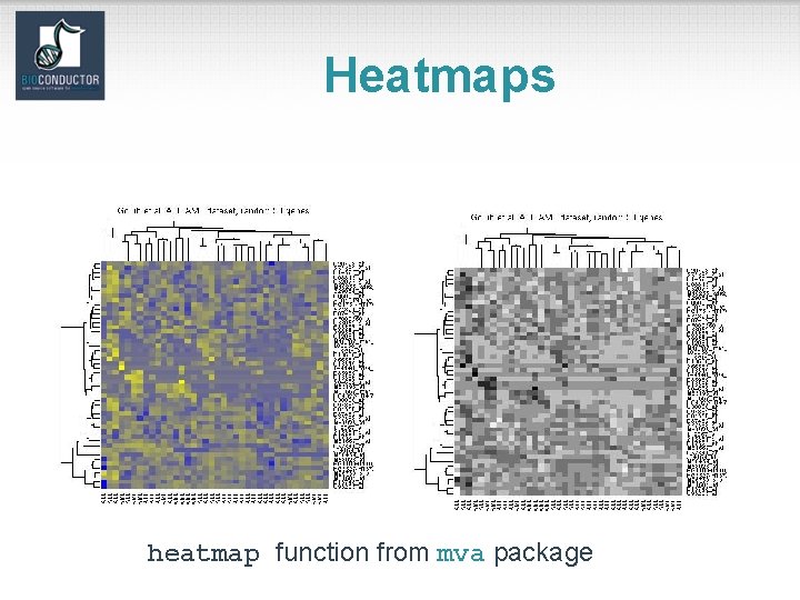 Heatmaps heatmap function from mva package 