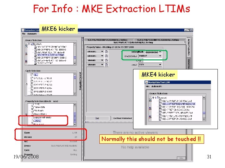 For Info : MKE Extraction LTIMs MKE 6 kicker MKE 4 kicker Normally this