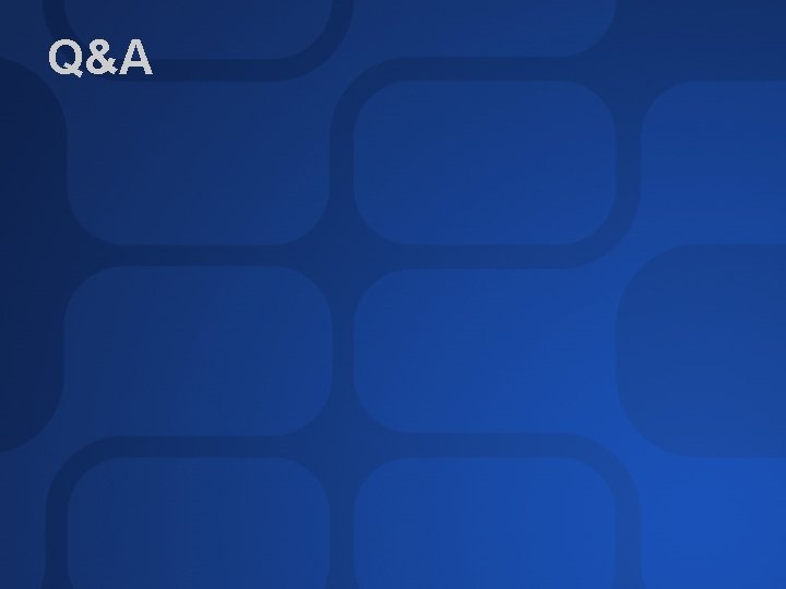 Q&A 