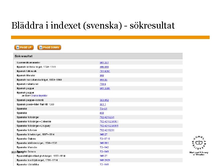Bläddra i indexet (svenska) - sökresultat 2021 -06 -10 Sidnummer 15 