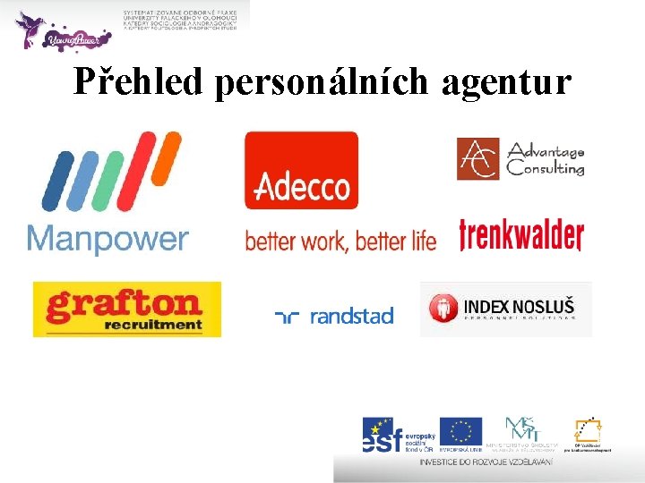 Přehled personálních agentur 