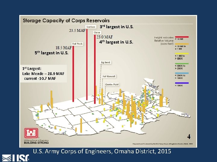 3 rd largest in U. S. 4 th largest in U. S. 5 th