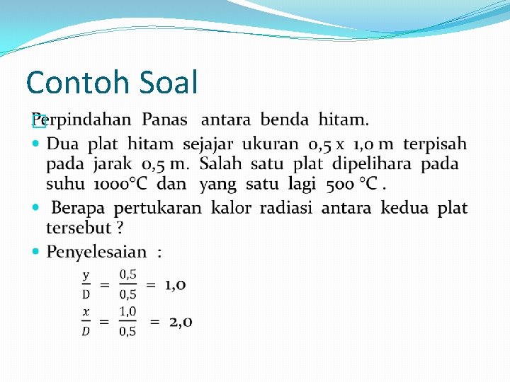 Contoh Soal � 