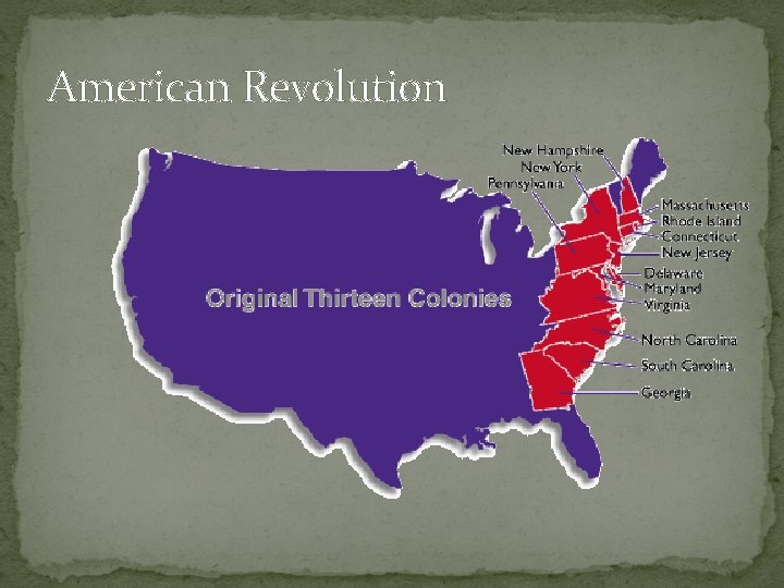 American Revolution 