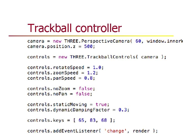 Trackball controller Trackball controller