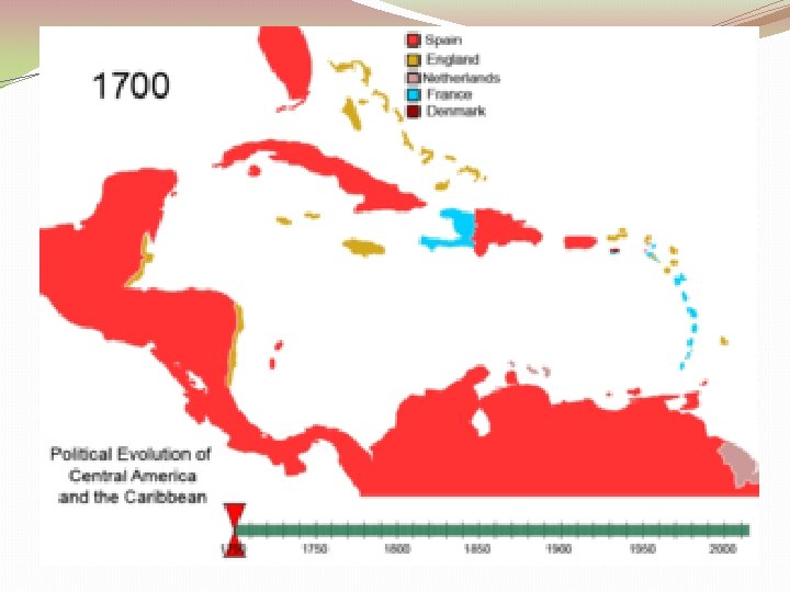 History �The Caribbean was one of the first areas in North America to be