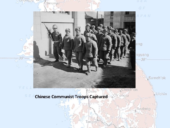 Chinese Communist Troops Captured 