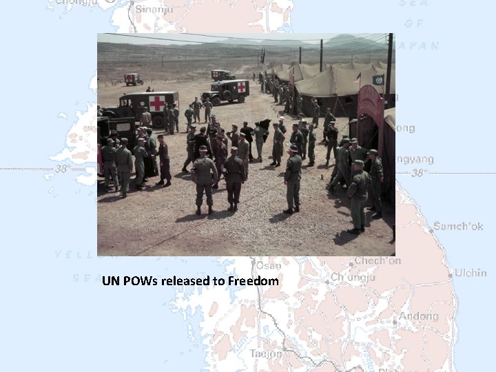 UN POWs released to Freedom 