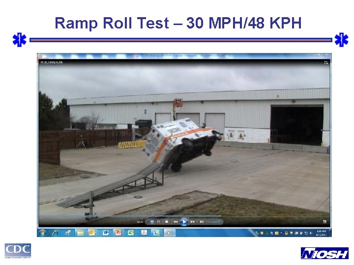 Ramp Roll Test – 30 MPH/48 KPH 